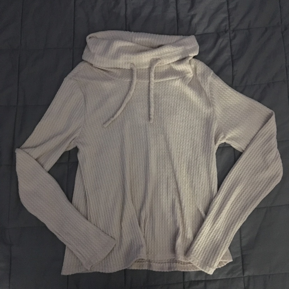 Light pink long sleeve top